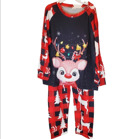 New Family Christmas Pajamas Size 10T - Picture 1 of 8